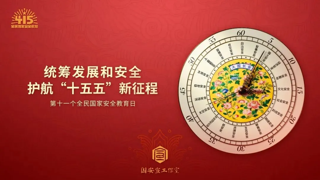 国家安全，人人有责丨4&middot;15全民国家安全教育日宣传海报