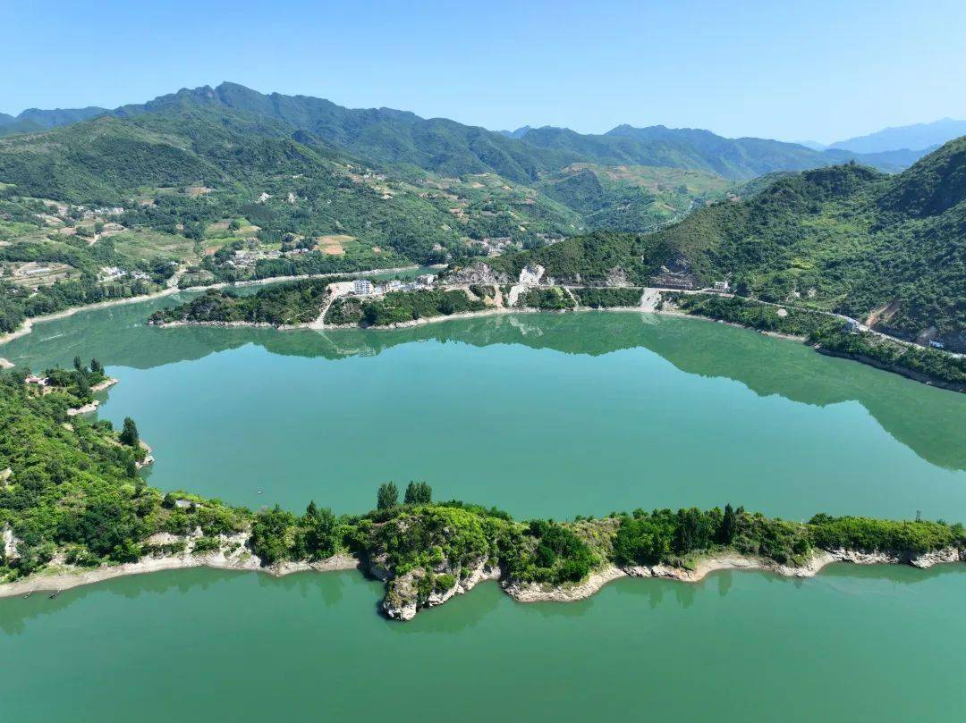 湖北十堰黄龙滩国家湿地公园